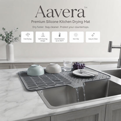Aavera Large Silicone Drying Mat