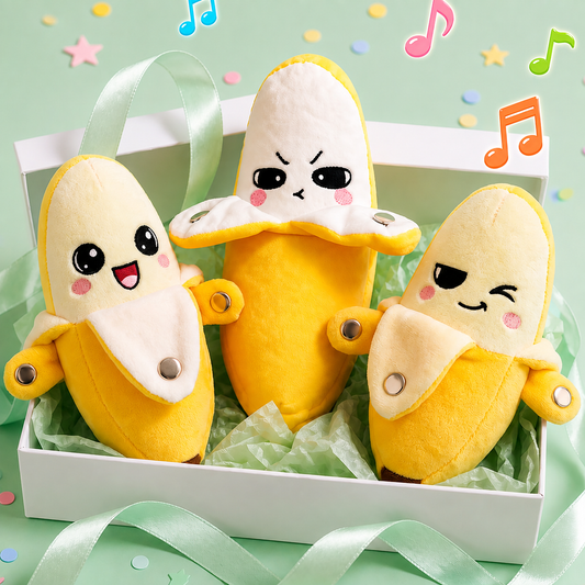 Musical Banana Piano Plush Toy