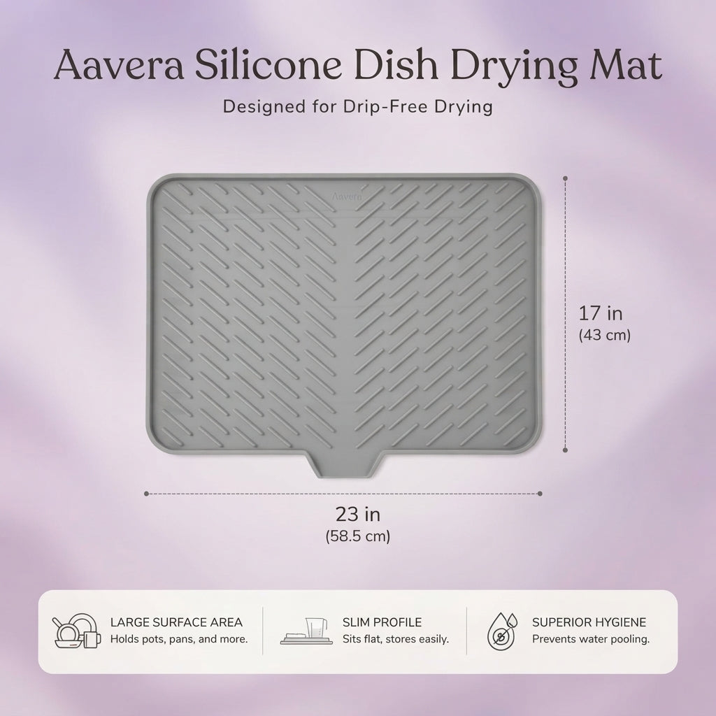 Aavera Large Silicone Drying Mat