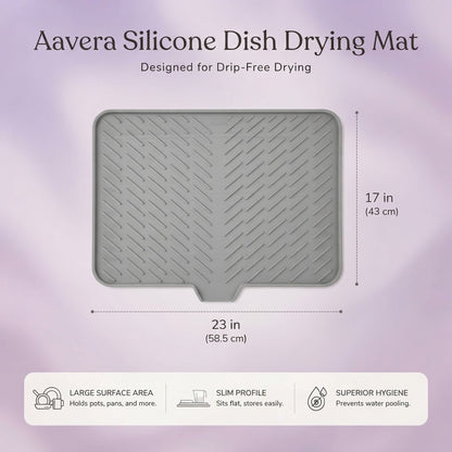 Aavera Large Silicone Drying Mat