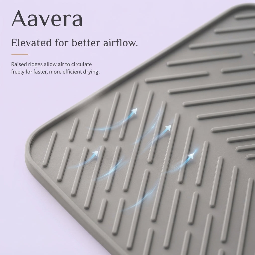 Aavera Large Silicone Drying Mat