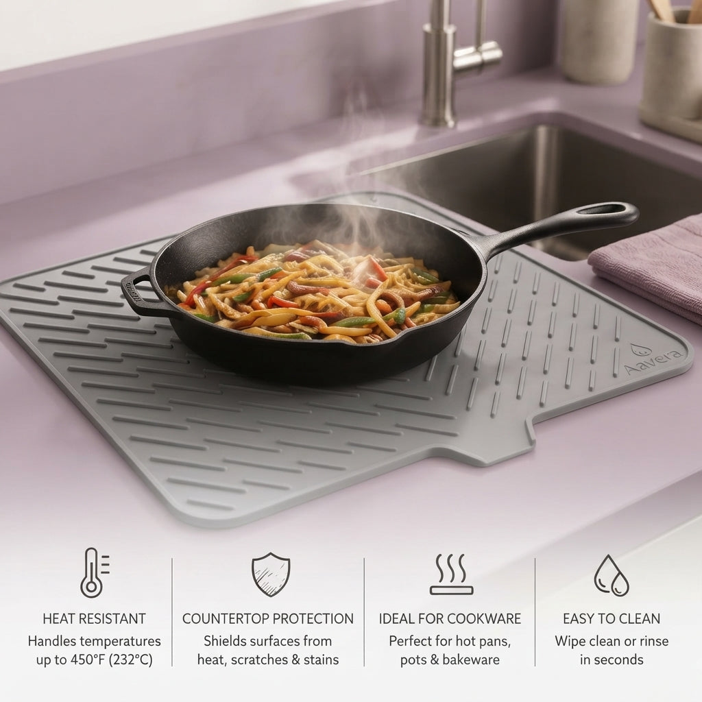 Aavera Large Silicone Drying Mat