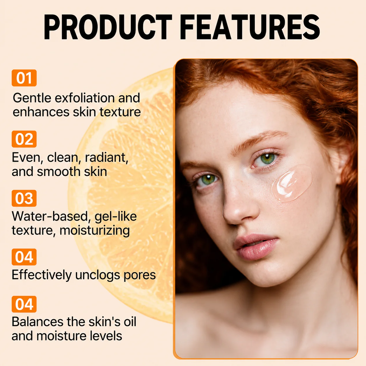 Orange Enzyme Exfoliating Gel